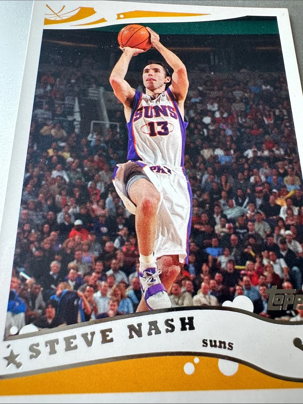 Steve Nash ‘05-06 Topps Basketball Card